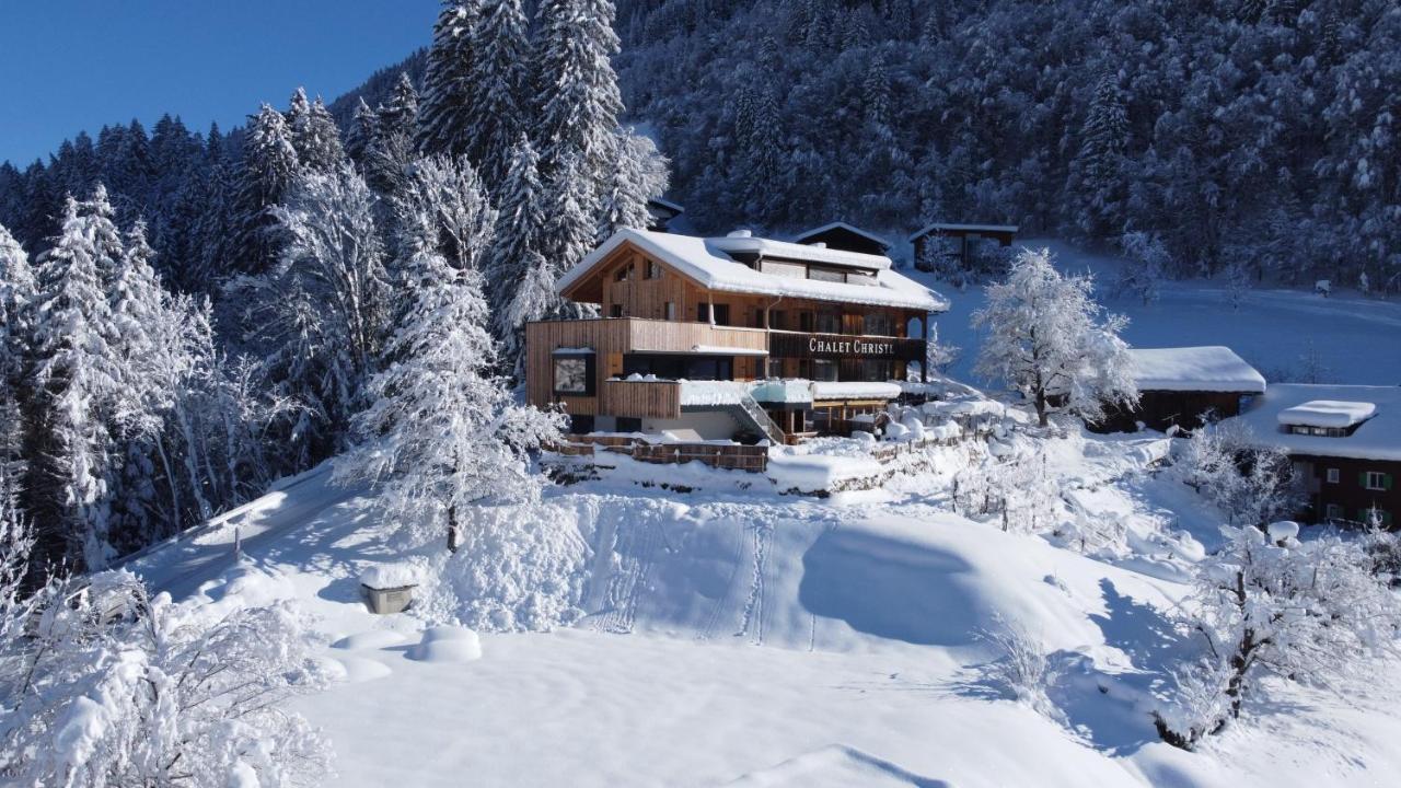Chalet Christl Panorama Appartements Schruns Exterior foto