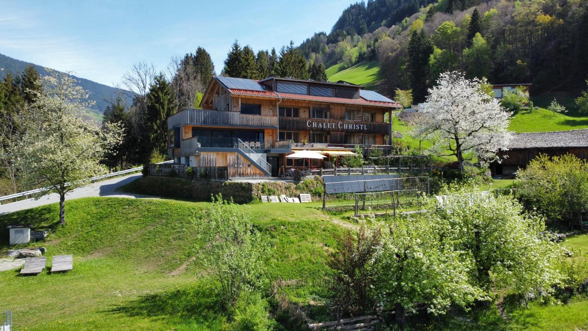 Chalet Christl Panorama Appartements Schruns Exterior foto